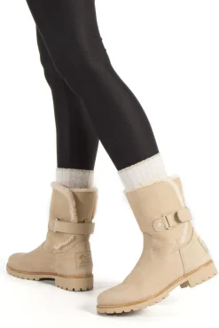 Panama Jack Saltos|Botas-Bota feminina baixa Tostado