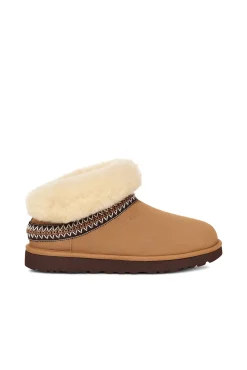 Ugg Botas-Bota feminina clássica Mini Crescent Castanho