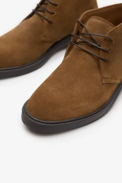 Cortefiel Botas-Bota sport cordões Castanho