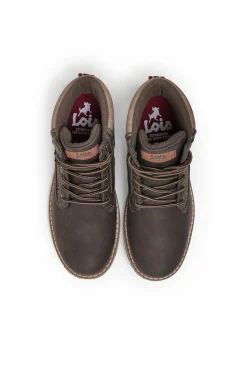 Lois Botas-Botas casual masculina castanho