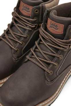 Lois Botas-Botas casual masculina castanho