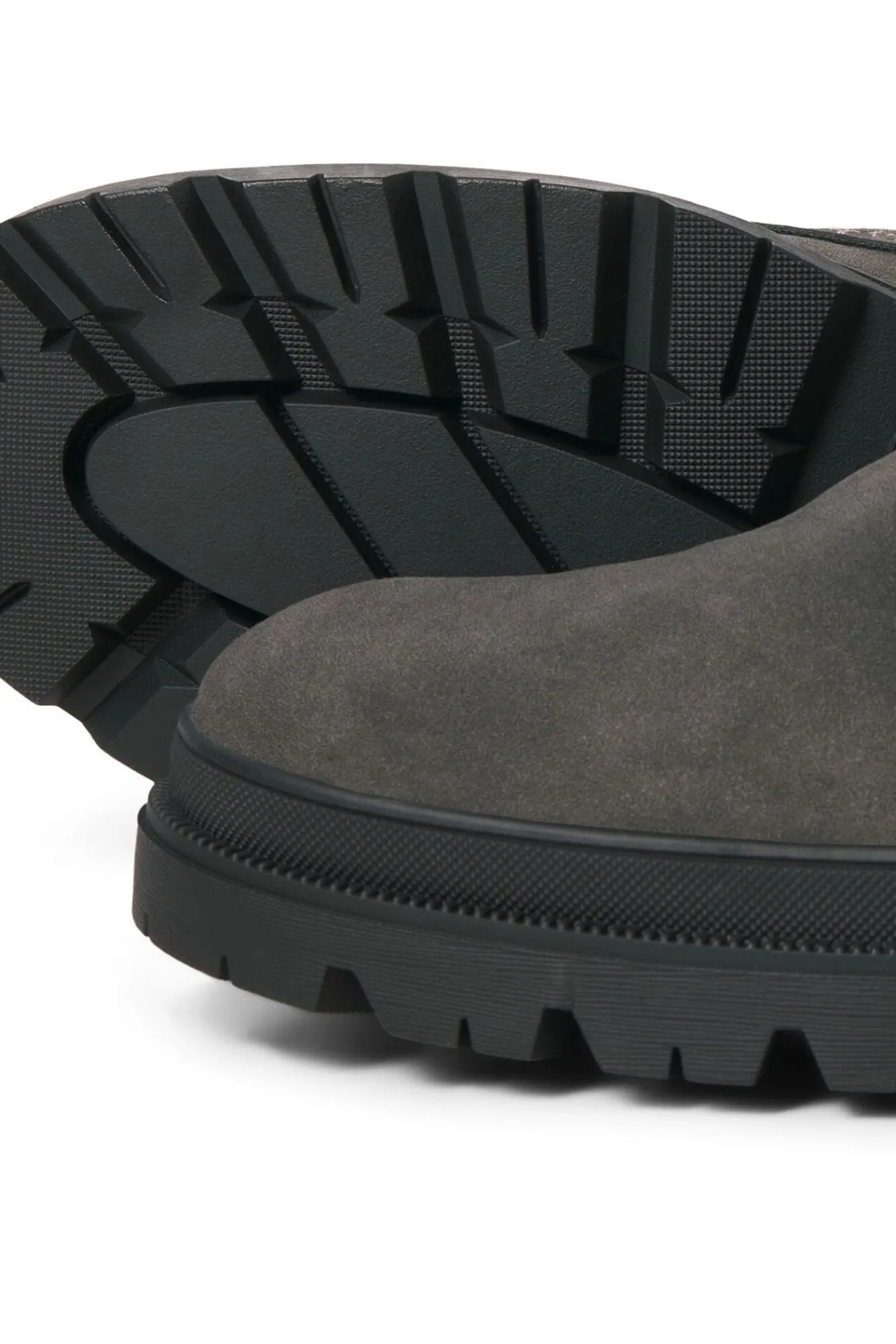 Jack & Jones Botas-Botas com sola de corrida cinzento