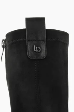 Lodi Saltos|Botas-Botas de camurça com salto Preto