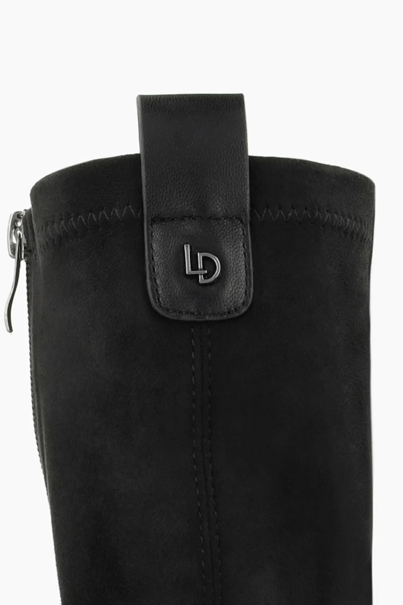 Lodi Saltos|Botas-Botas de camurça com salto Preto