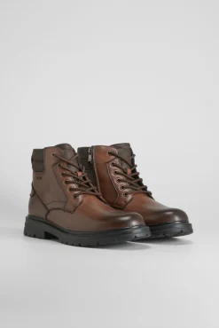 Comfeet Botas-Botas de couro de montanha Castanho