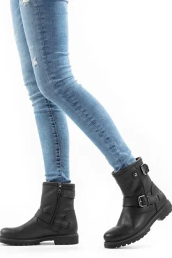 Panama Jack Saltos|Botas-Botas de pele com forro de pele Preto