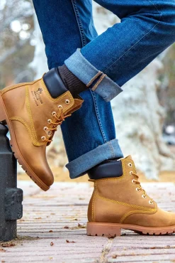Panama Jack Saltos|Botas-Botas de pele com forro de pele Castanho