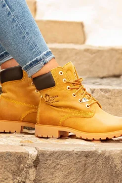 Panama Jack Saltos|Botas-Botas de pele com forro de pele Castanho