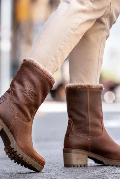 Panama Jack Saltos|Botas-Botas de salto femininas Castanho