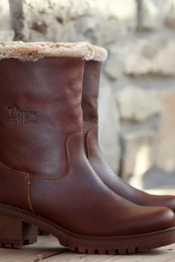 Panama Jack Saltos|Botas-Botas de salto femininas Castanho