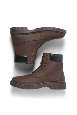 Jack & Jones Botas-Botas estilo montanha castanho