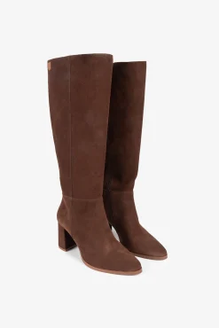 Popa Saltos|Botas-Botas feminina Sinnara Croute Castanho
