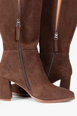 Popa Saltos|Botas-Botas feminina Sinnara Croute Castanho