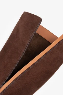 Popa Saltos|Botas-Botas feminina Sinnara Croute Castanho