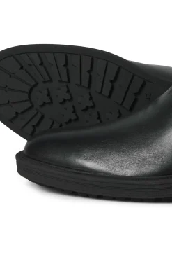 Jack & Jones Botas-Botim Chelsea de couro Preto