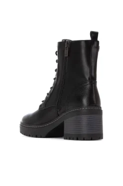 XTI Saltos|Botins-Botim com cordões Preto