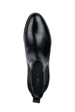 Geox Calçado De Couro|Botins-Botim de Felicity Preto