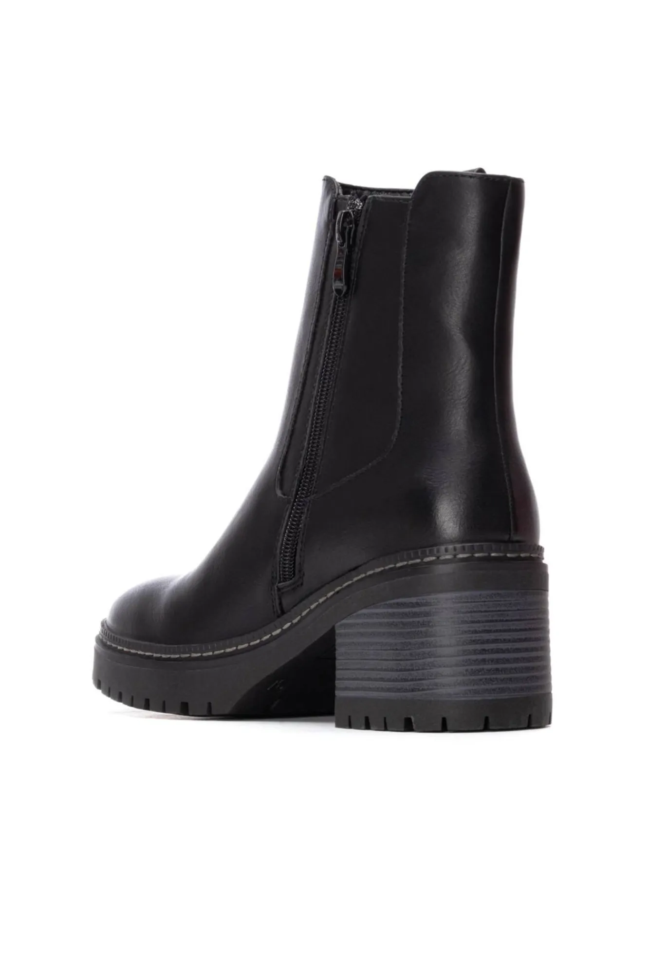 XTI Botas|Botins-Botim tipo chelsea Preto