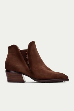 Hispanitas Botas|Calçado De Couro-Botins Chelsea Verona bico fino Castanho
