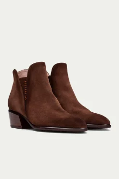 Hispanitas Botas|Calçado De Couro-Botins Chelsea Verona bico fino Castanho