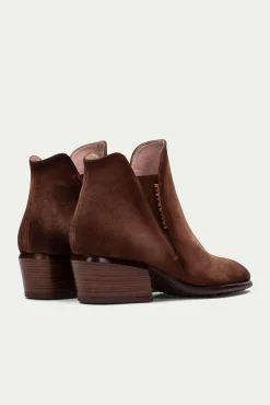 Hispanitas Botas|Calçado De Couro-Botins Chelsea Verona bico fino Castanho