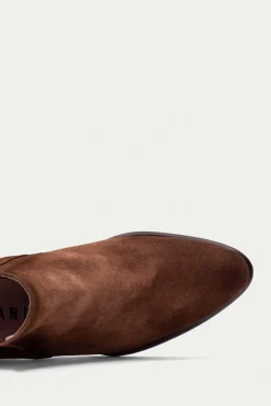 Hispanitas Botas|Calçado De Couro-Botins Chelsea Verona bico fino Castanho