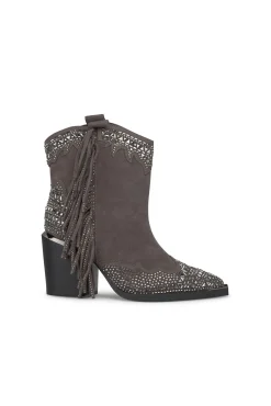 Alma en Pena Saltos|Botins-Botins com franjas laterais Cinzento