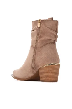 XTI Saltos|Botins-Botins cowboy com franjas Castanho