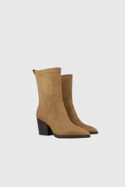 Lodi Saltos|Botins-Botins de salto estilo cowboy Tostado