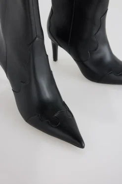 Slowlove Botins-Botins de salto fino Preto