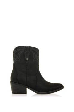 MTNG Botas|Botas Cowboy-Botins de Tanubis preto