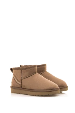 MTNG Botas-Botins Eira Flat bege