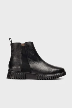 Wonders Calçado De Couro|Botins-Botins FLEXFLY 04 Preto