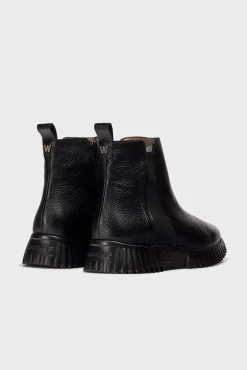 Wonders Calçado De Couro|Botins-Botins FLEXFLY 04 Preto