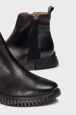 Wonders Calçado De Couro|Botins-Botins FLEXFLY 04 Preto