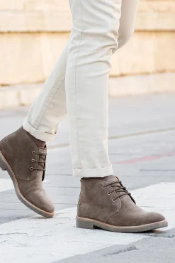 Panama Jack Botins-Botins masculina Cinzento