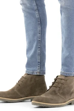 Panama Jack Botins-Botins masculina Cinzento