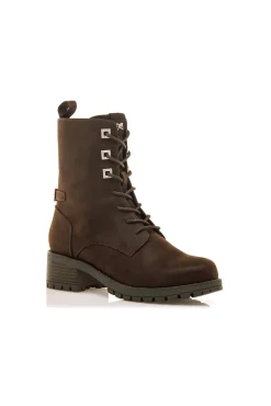 Maria Mare Saltos|Botins-Botins militares Castanho