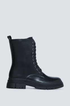 Springfield Botas|Botins-Botins militares com cadarço preto