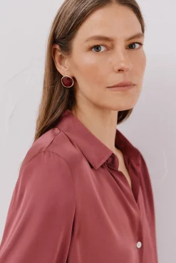 Cortefiel Joalharia E Bijuteria-Botão lacado Granada