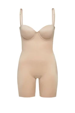 Spanx Roupa Interior-Braguita faja reductora palabra de honor beige cru