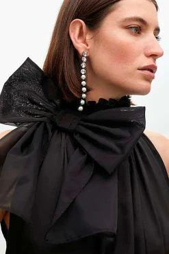 Lola Casademunt Joalharia E Bijuteria-Brincos com joia Cinzento