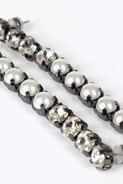 Lola Casademunt Joalharia E Bijuteria-Brincos com joia Cinzento