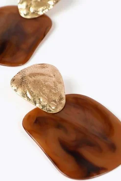 Lola Casademunt Joalharia E Bijuteria-Brincos combinados Castanho