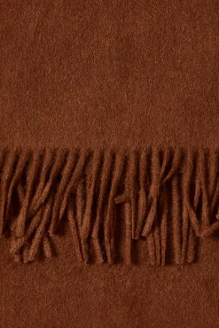 Selected Cachecóis-Cachecol 100% lã RWS. Castanho