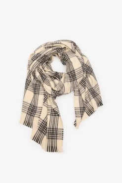 Cortefiel Cachecol-Cachecol com padrão ao xadrez tartan Impress&atilde;o