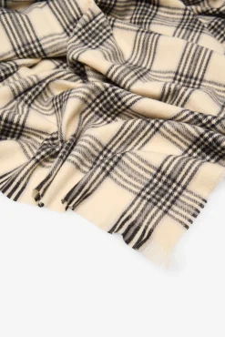 Cortefiel Cachecol-Cachecol com padrão ao xadrez tartan Impress&atilde;o