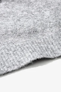 Vilanova Cachecol-Cachecol com strass Cinzento