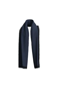 HUGO Cachecóis-Cachecol logo Azul