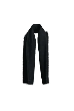 HUGO Cachecóis-Cachecol logo Preto